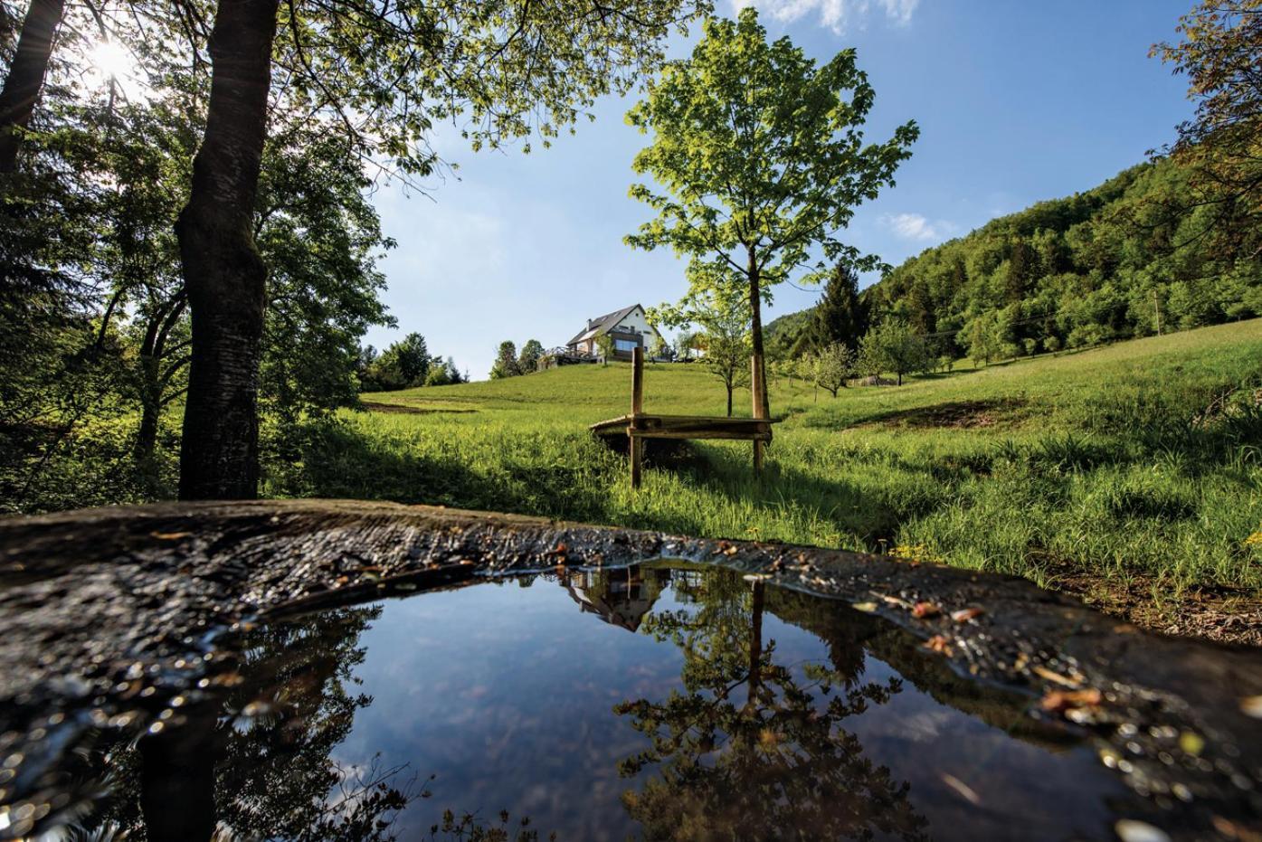 Na Kupcku Estate "Nature Reatreat & Wellness" Idrija Esterno foto